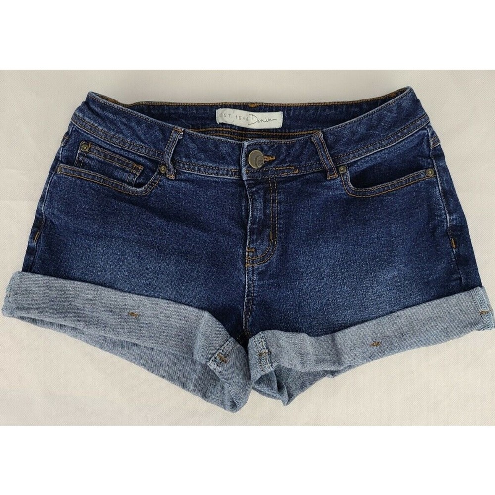 Est. 1946 Denim Women's (6) Modern Dark Denim Cuffed Shorts